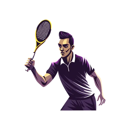 Tennis  Illustration