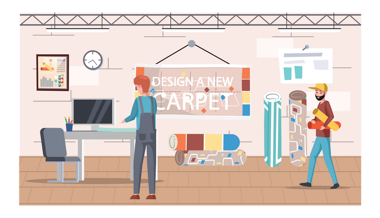 Teppich-Design-Shop  Illustration