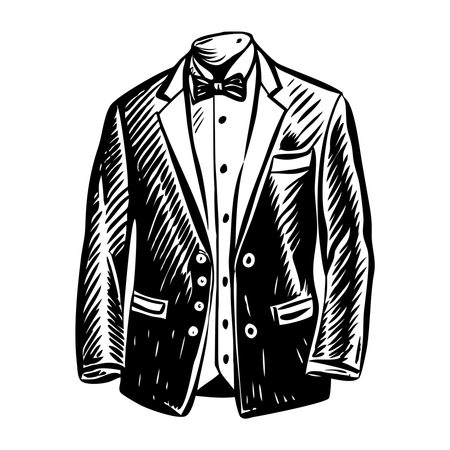 Terno de noivo  Ilustração