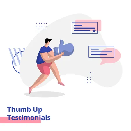 Testimonials  Illustration