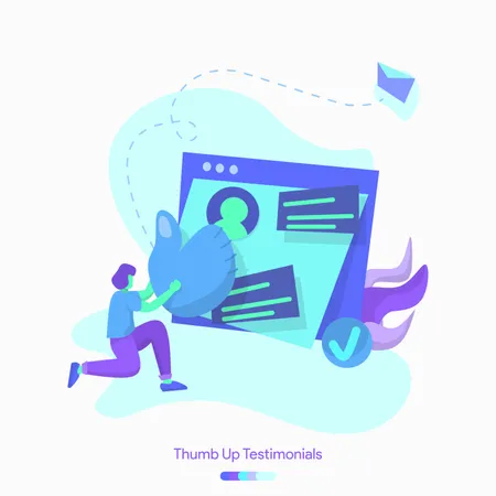 Testimonials  Illustration