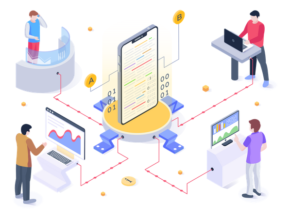 Testing Services  Illustration