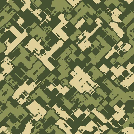 Textura de camuflagem militar  Ilustração