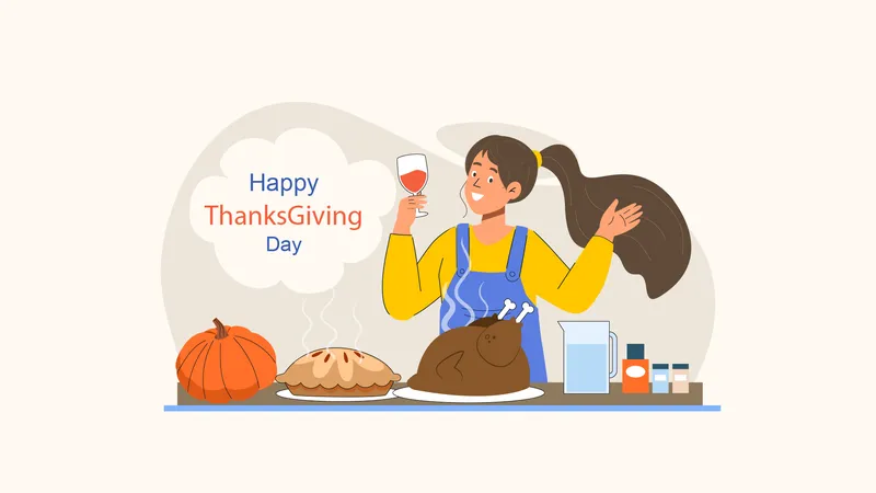 Thanks Giving  Illustration