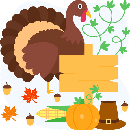 Thanksgiving Day  Illustration