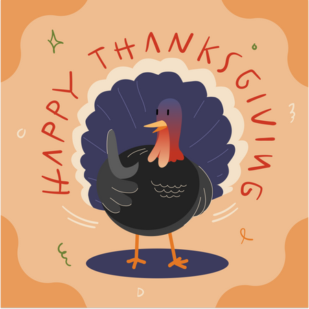 Thanksgiving Turkey Illustration