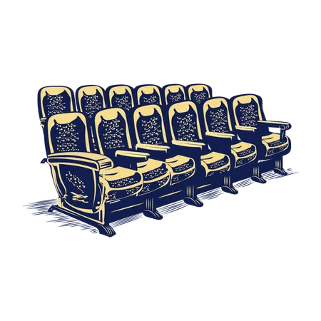 Theatre Seats  Illustration