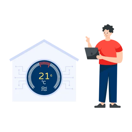 Thermostat Illustration