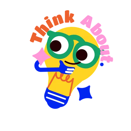 Think about  イラスト