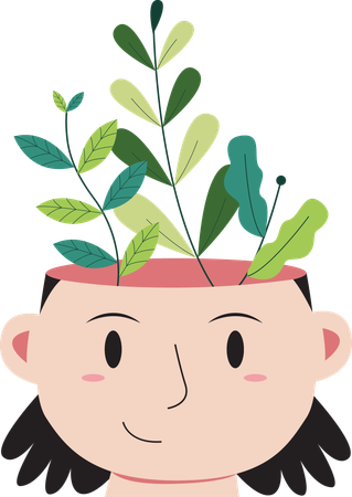 Think Green  Illustration