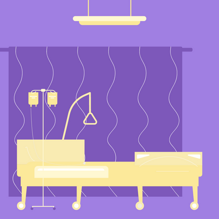 This is a hospital bed  Illustration