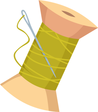 Thread Spool  Illustration