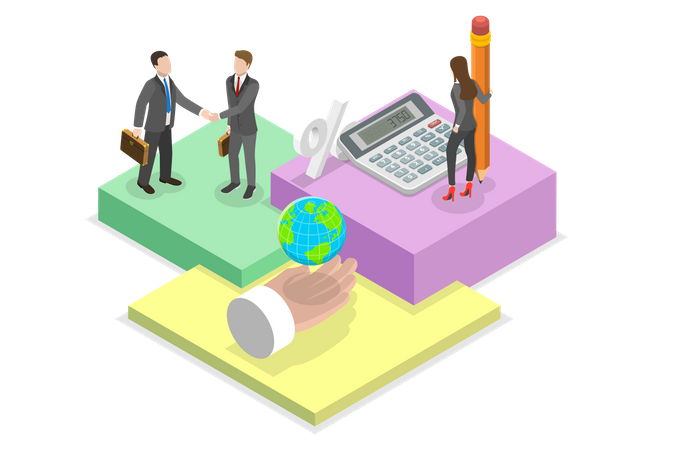 Three Dimensions Of Sustainability  Illustration