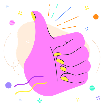 Thumbs up  Illustration