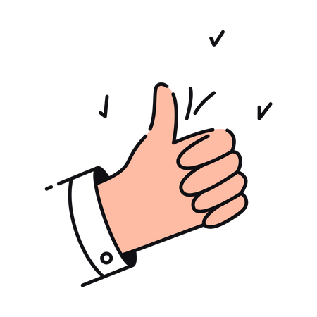 Thumbs Up  Illustration