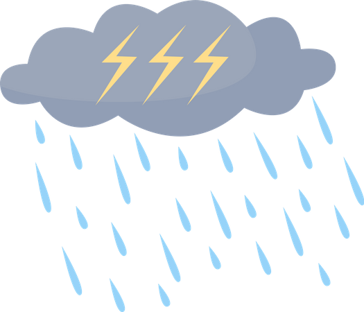 Thunderstorm Illustration
