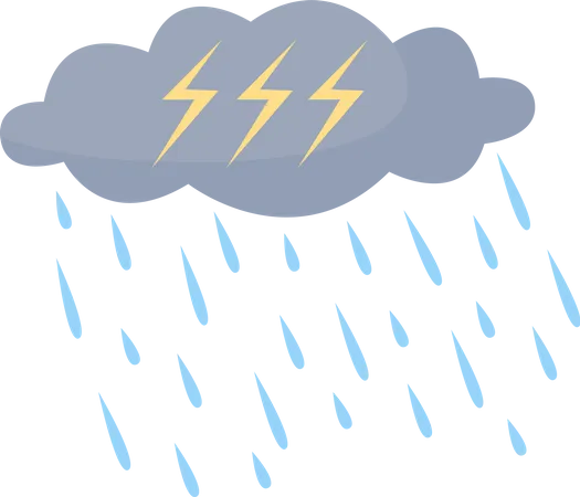 Thunderstorm Illustration