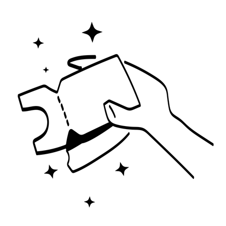 Ticket  Illustration