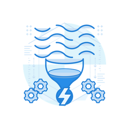 Tidal Power  Illustration