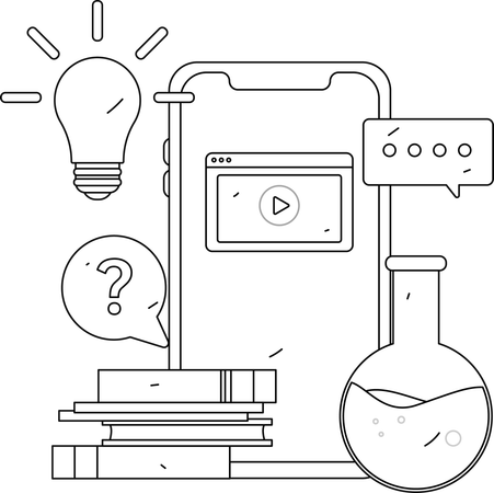 Tiempo de estudio  Ilustración