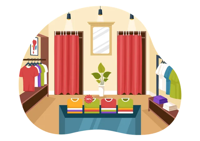 Tienda de camisetas  Illustration