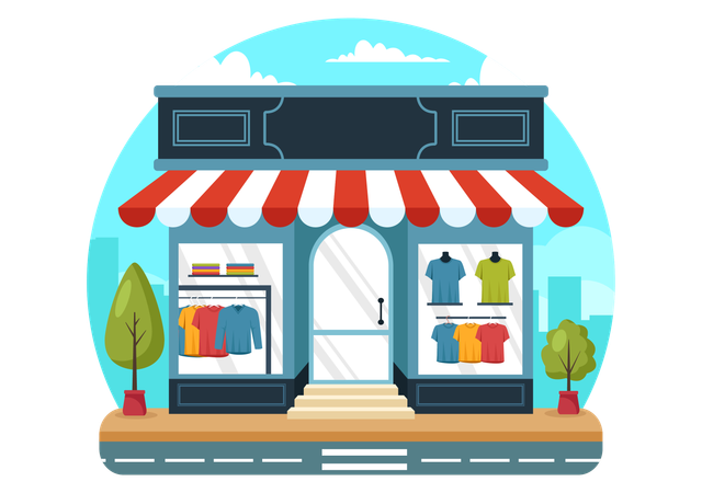 Tienda de camisetas  Illustration