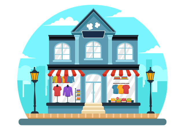 Tienda de camisetas  Illustration