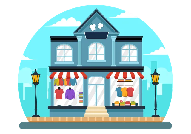 Tienda de camisetas  Illustration