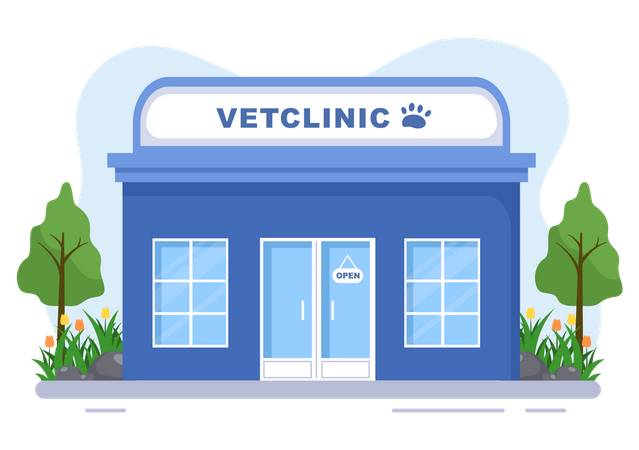 Tierklinik  Illustration