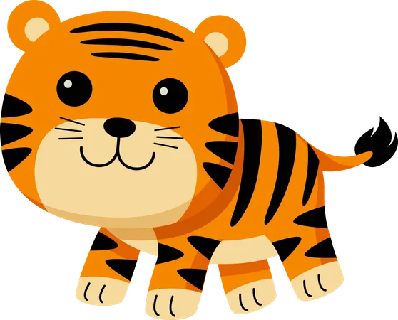 Tiger  Illustration