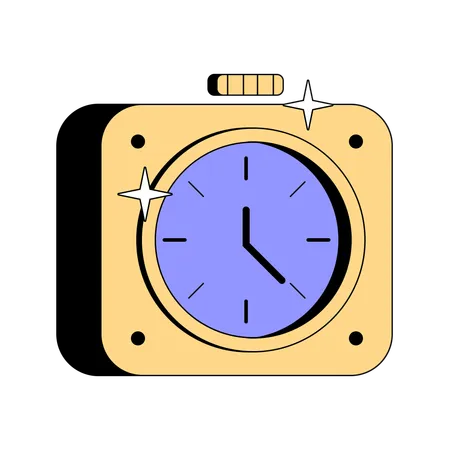 Time Clock02  Illustration