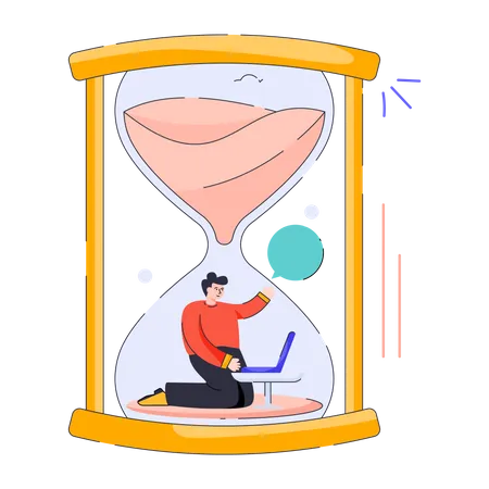 Time Deadline  Illustration