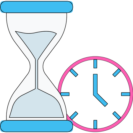 Time deadline  일러스트레이션
