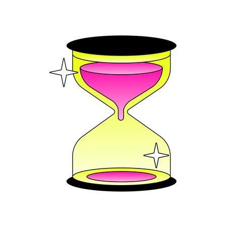 Time Hourglass  Illustration