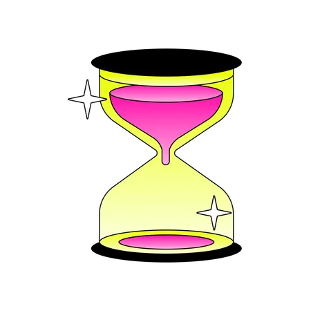 Time Hourglass  Illustration