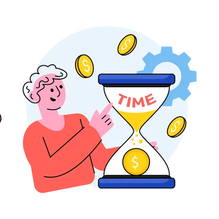 Time Is Money  Illustration