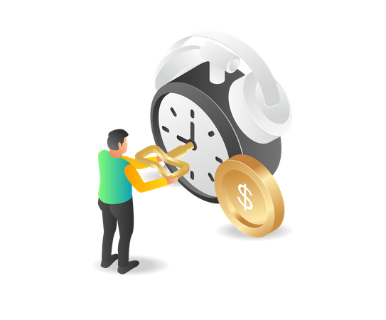 Time is money  Illustration