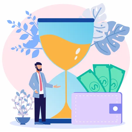 Time is money  Illustration