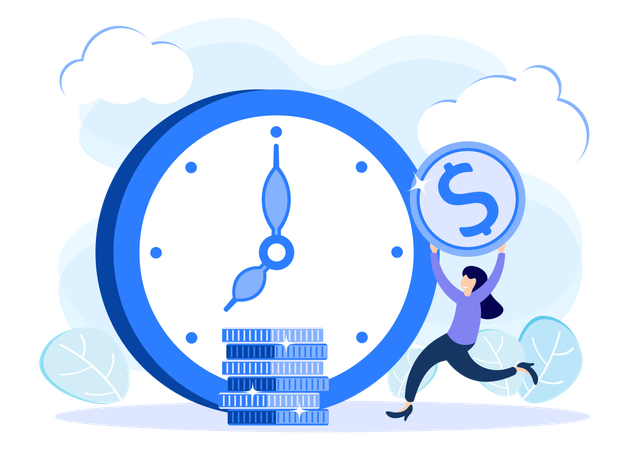 Time Is Money  Illustration