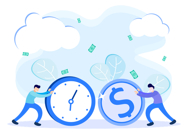 Time Is Money  Illustration