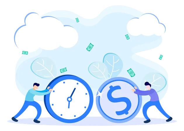 Time Is Money  Illustration