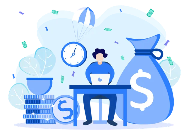 Time Is Money  Illustration