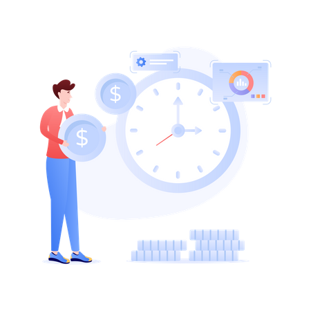 Time is Money  Illustration