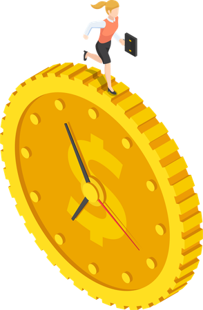 Time is money  Illustration