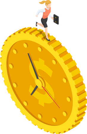 Time is money  Illustration