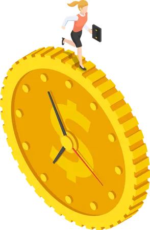 Time is money  Illustration