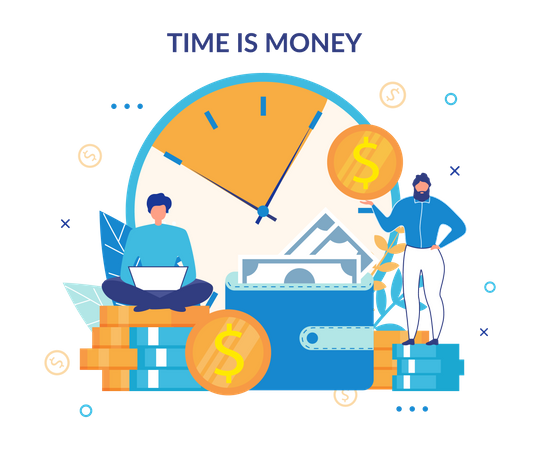 Time is Money  Illustration