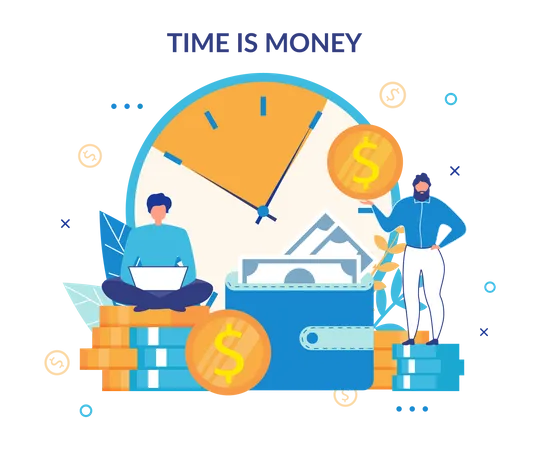 Time is Money  Illustration