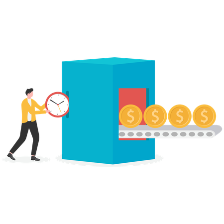 Time is money  Illustration