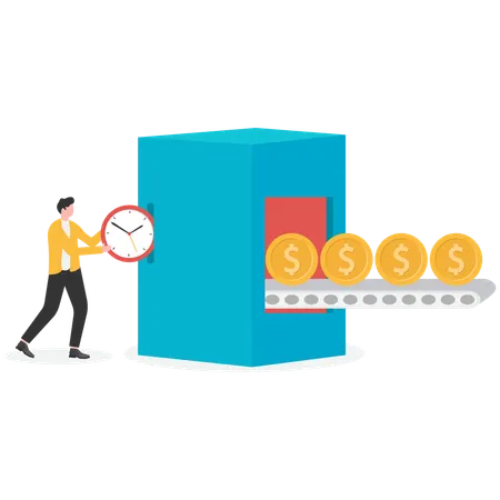 Time is money  Illustration